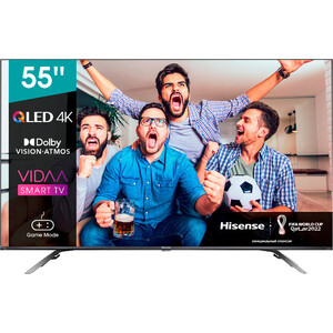 фото Qled телевизор hisense 55e76gq черный (ultra hd, wifi smart tv)