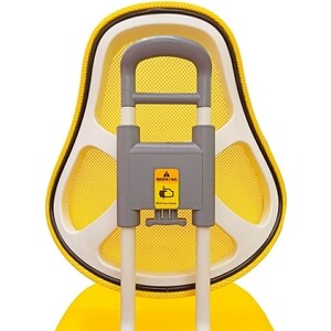 фото Детское кресло ergokids y-400 ye обивка желтая однотонная