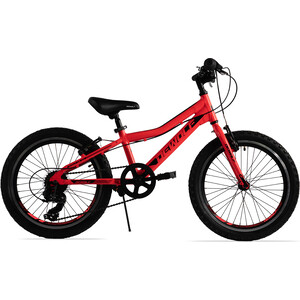 Велосипед DEWOLF RIDLY JR 20 neon red/black/red