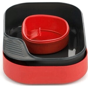 фото Портативный набор посуды wildo camp-a-box basic red