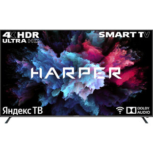 Телевизор HARPER 75U750TS телевизор harper 75u750ts 75 4k 60гц smarttv wifi