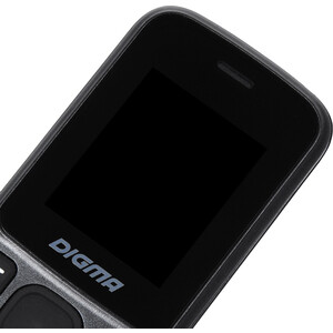 фото Мобильный телефон digma a172 linx 32mb черный моноблок 2sim 1.77'' 128x160 gsm900/1800 microsd max32gb