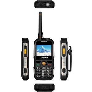 Мобильный телефон Digma A230WT 2G Linx 4Gb 32Mb черный моноблок 2Sim 2.31'' 240x320 GSM900/1800 Ptotect MP3 FM microSD max8Gb A230WT 2G Linx 4Gb 32Mb черный моноблок 2Sim 2.31