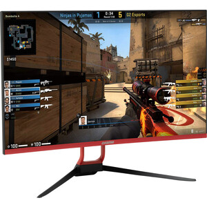 фото Монитор digma gaming dm-mong2710 черный/красный led 16:9 hdmi m/m матовая 300cd 178гр/178гр 1920x1080 displayport fhd 5.2кг