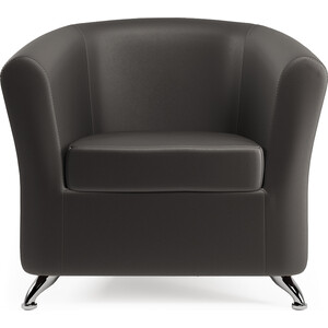 Кресло Шарм-Дизайн Евро шоколадная экокожа