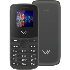 Мобильный телефон Vertex M115 Black - фото 1