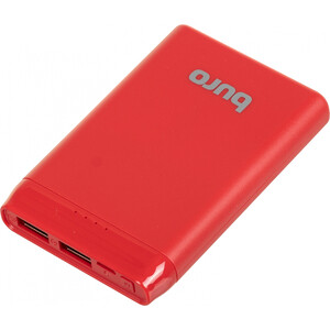 фото Внешний аккумулятор buro bp05b 5000mah 2.1a 2xusb красный (bp05b10prd)