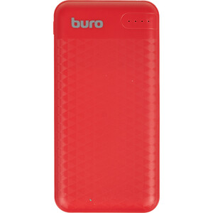 фото Внешний аккумулятор buro bp10g 10000mah 2.1a 1xusb красный (bp10g10prd)