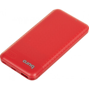 фото Внешний аккумулятор buro bp10g 10000mah 2.1a 1xusb красный (bp10g10prd)