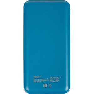 фото Внешний аккумулятор buro bp10g 10000mah 2.1a 1xusb синий (bp10g10pbl)