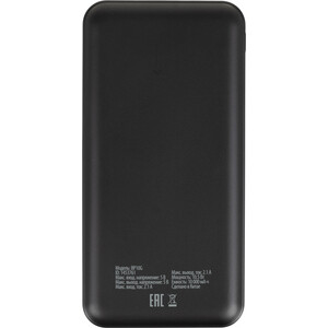 фото Внешний аккумулятор buro bp10g 10000mah 2.1a 1xusb черный (bp10g10pbk)