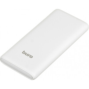 фото Внешний аккумулятор buro bpf10e 10000mah 3a qc pd 20w 1xusb белый (bpf10e20pwt)