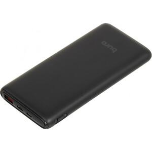 фото Внешний аккумулятор buro bpf10e 10000mah 3a qc pd 20w 2xusb черный (bpf10e20pbk)