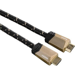 фото Кабель hdmi hama ultra high speed 8k hdmi (m)/hdmi (m) 3м. позолоченные контакты черный 5зв (00122187)