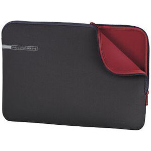 фото Чехол для ноутбука hama 15.6'' neoprene серый/красный неопрен (00101550)
