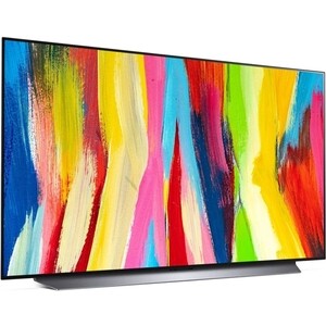 фото Oled телевизор lg oled48c2rla (ultra hd, dvb-t2, dvb-c, dvb-s, dvb-s2, smart tv) темно-серый