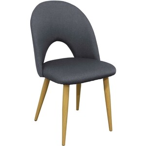 Стул Bradex Cleo серый (FR 0529) кресло bradex egg chair серый искусственная замша fr 0645