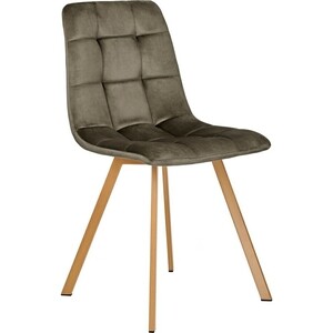 Стул Bradex Easy темно-коричневый, ножки под дерево (FR 0735) стул tetchair easy chair mod 24 металл экокожа пепельно коричневый серый