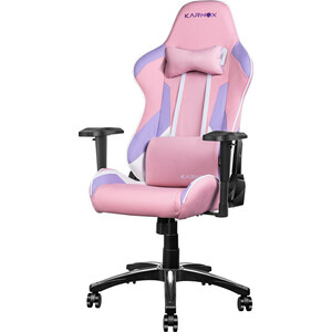 Премиум игровое кресло KARNOX HERO Helel Edition розовый (KX800110-HE) премиум игровое кресло karnox gladiator sr kx800908 sr