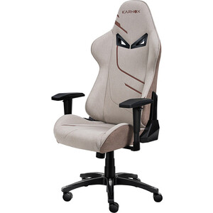 Премиум игровое кресло KARNOX HERO Genie Edition коричневый тканевое (KX800113-GE) премиум игровое кресло karnox hero helel edition розовый kx800110 he