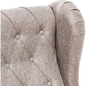 Кресло Leset Флори ткань Preston 290 серый - фото 4