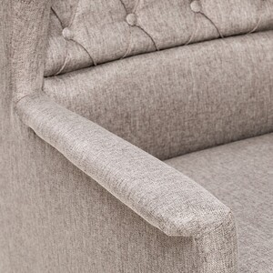 Кресло Leset Флори ткань Preston 290 серый - фото 5