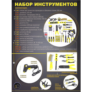 Набор инструментов WMC TOOLS 1001 предмет (201001)