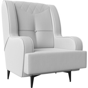 Кресло Лига Диванов Неаполь экокожа белый (111973) кресло лига диванов неаполь микровельвет 111968