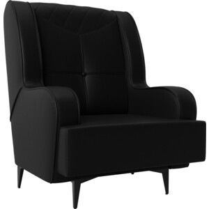 Кресло Лига Диванов Неаполь экокожа черный (111975) кресло лига диванов неаполь экокожа 111975