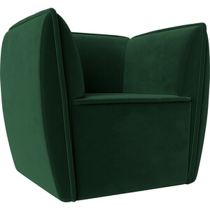 Кресло Лига Диванов Бергамо велюр зеленый (111982) кресло лига диванов флорида велюр 112291