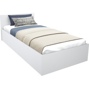 Кровать МДК КР10 белый кровать односпальная с ящиком элиот 041 66 2042х946х704 маренго баунти песочный
