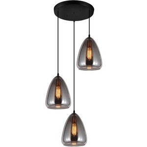 фото Подвесная люстра lumina deco braga ldp 6841-3 gy