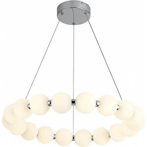 фото Подвесной светодиодный светильник escada 10208/sg led chrome