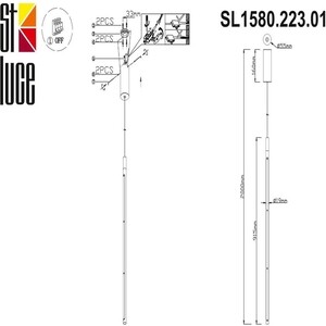 Подвесной светодиодный светильник ST-Luce Ralio SL1580.223.01 - фото 2