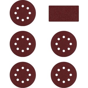 Набор шлифовальных кругов Deko SD20-3 (P120), 125мм, 20 шт