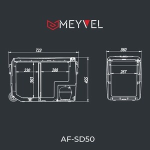 Атохолодильник Meyvel Meyvel AF-SD50 - фото 4