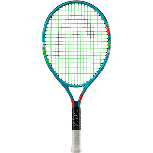 фото Ракетка для большого тенниса детская head 21 gr06, арт.233122, для детей 4-6 лет, алюминий, со струнами, сине-желтый