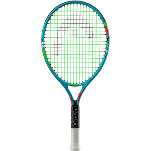фото Ракетка для большого тенниса детская head novak 25 gr07, арт.233102, для детей 8-10лет, алюминий, со струнами, красно-сине-желтый