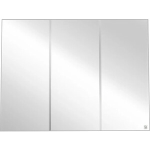 Зеркальный шкаф Style line Альтаир 90 трюмо (ЛС-000010059) зеркальный шкаф 65x83 см белый глянец style line панда фьюжн лс 00000078