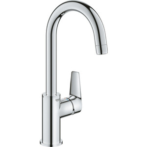 фото Смеситель для раковины grohe bauedge хром starlight (23911001)