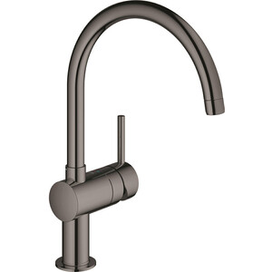 фото Смеситель для кухни grohe minta темный графит (32917a00)