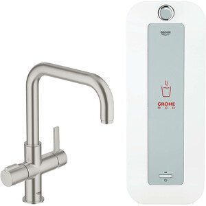 

Смеситель для кухни Grohe Red суперсталь (30156DC0), Red суперсталь (30156DC0)