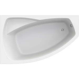 Акриловая ванна BAS Камея Pro 170х105 левая, с каркасом, без гидромассажа (В А0121) акриловая ванна bas камея pro 150х90 левая с каркасом без гидромассажа в а0117