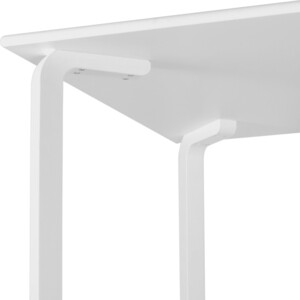 Стол Мебелик обеденный квадратный Голд белый (П0006149) обеденный квадратный Голд белый (П0006149) - фото 2