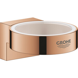 Держатель в ванную Grohe Selection для стакана или мыльницы, теплый закат глянец (41027DA0) держатель стакана bronze de luxe