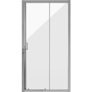 Душевая дверь Niagara Nova 110х195 прозрачная, хром (NG-62-11A) душевая дверь triton слайд 120х185 белая прозрачная с рисунком щ0000038520
