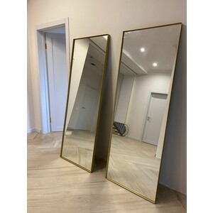 Зеркало Genglass Halfeo Slim gold Xl GGM-15-1-2