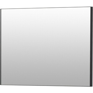 Зеркало De Aqua Сильвер 100х75 с подсветкой, черный (261674, 261790) зеркало de aqua сильвер 80х75 медь 261680