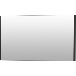 Зеркало De Aqua Сильвер 140х75 черный (261676) зеркало de aqua