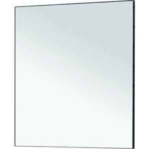 Зеркало De Aqua Сильвер 70х75 черный (261671) зеркало de aqua сильвер 90х75 с подсветкой серебро 261665 261781